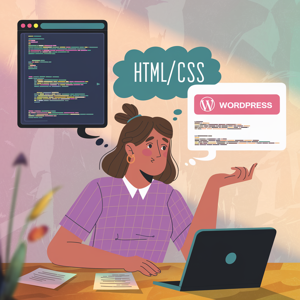 HTML/CSS-Website oder WordPress?